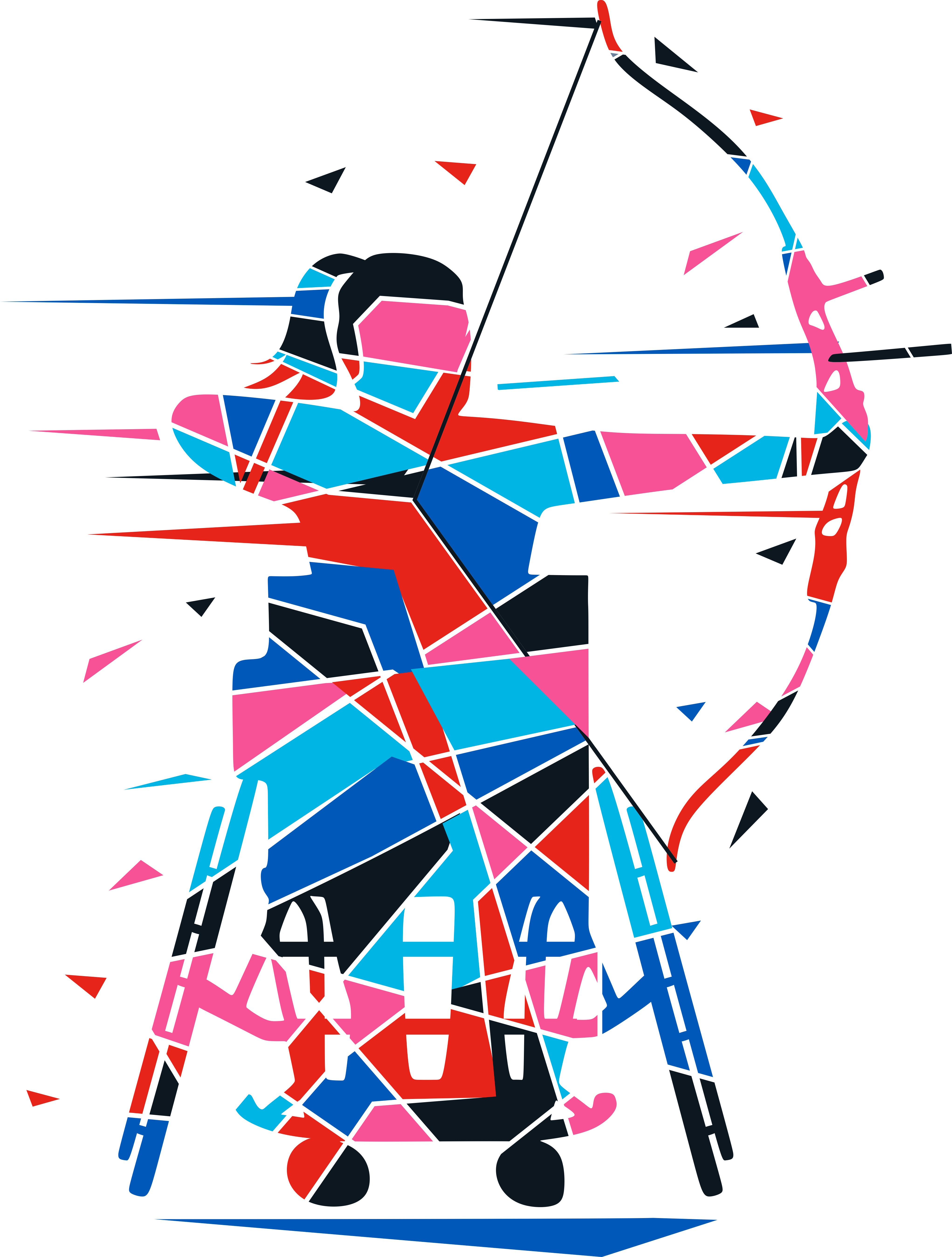 Adaptive Archery Pictogram