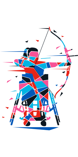 Adaptive Archery Pictogram