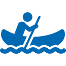 Icon of canoeing