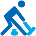 Icon of curling