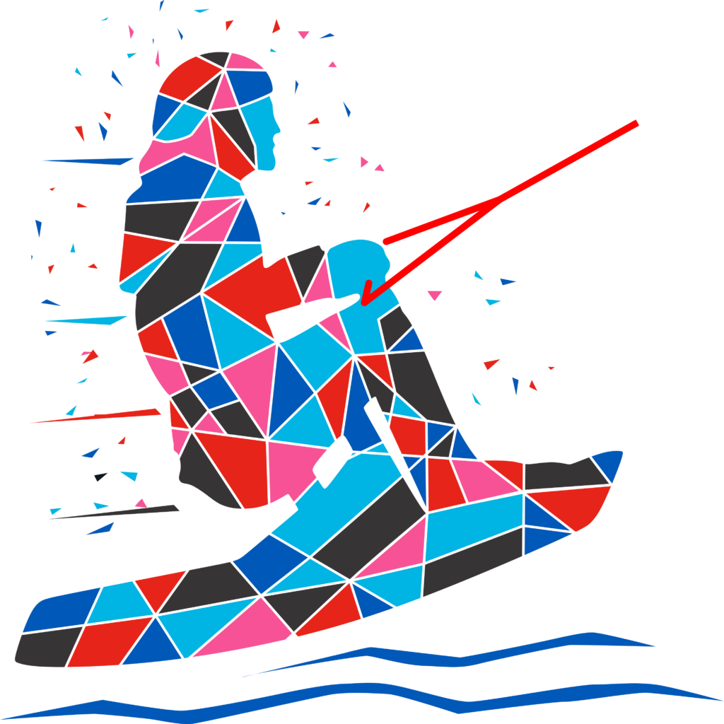 Wakeboarding Pictogram