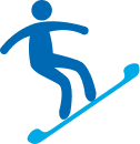 Icon of snowboarding