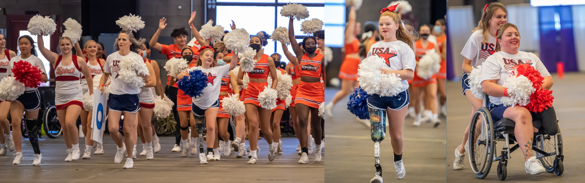 adaptive cheerleading squad