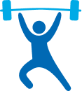Icon of strength training