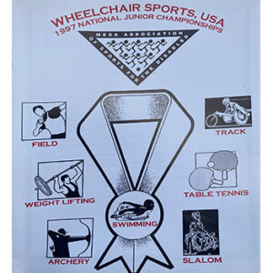 poster for wheelchair sports USA