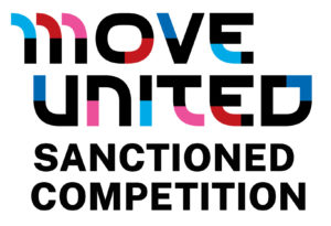 Move United Sanctioned Competition colored logo