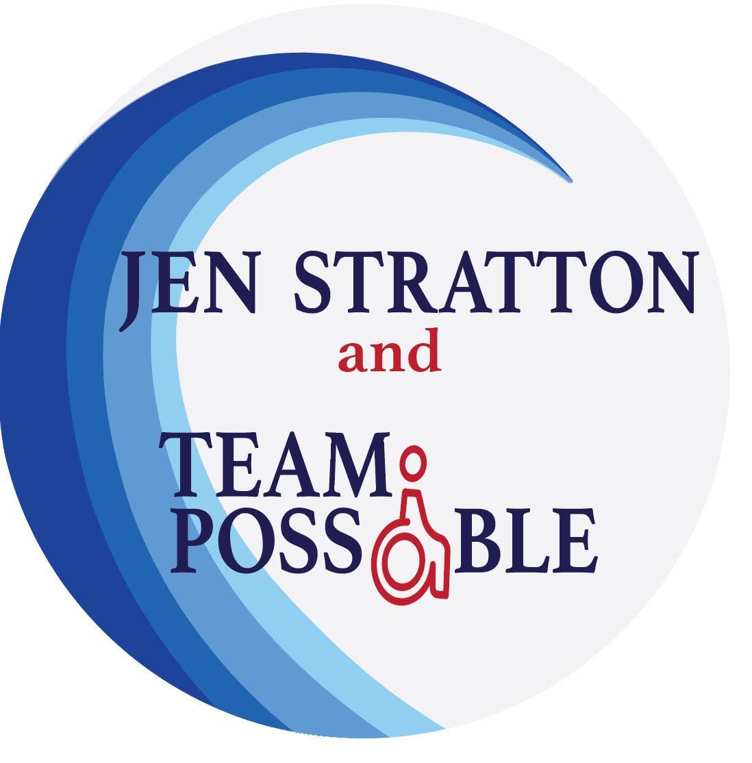 Jen stratton and team possible logo