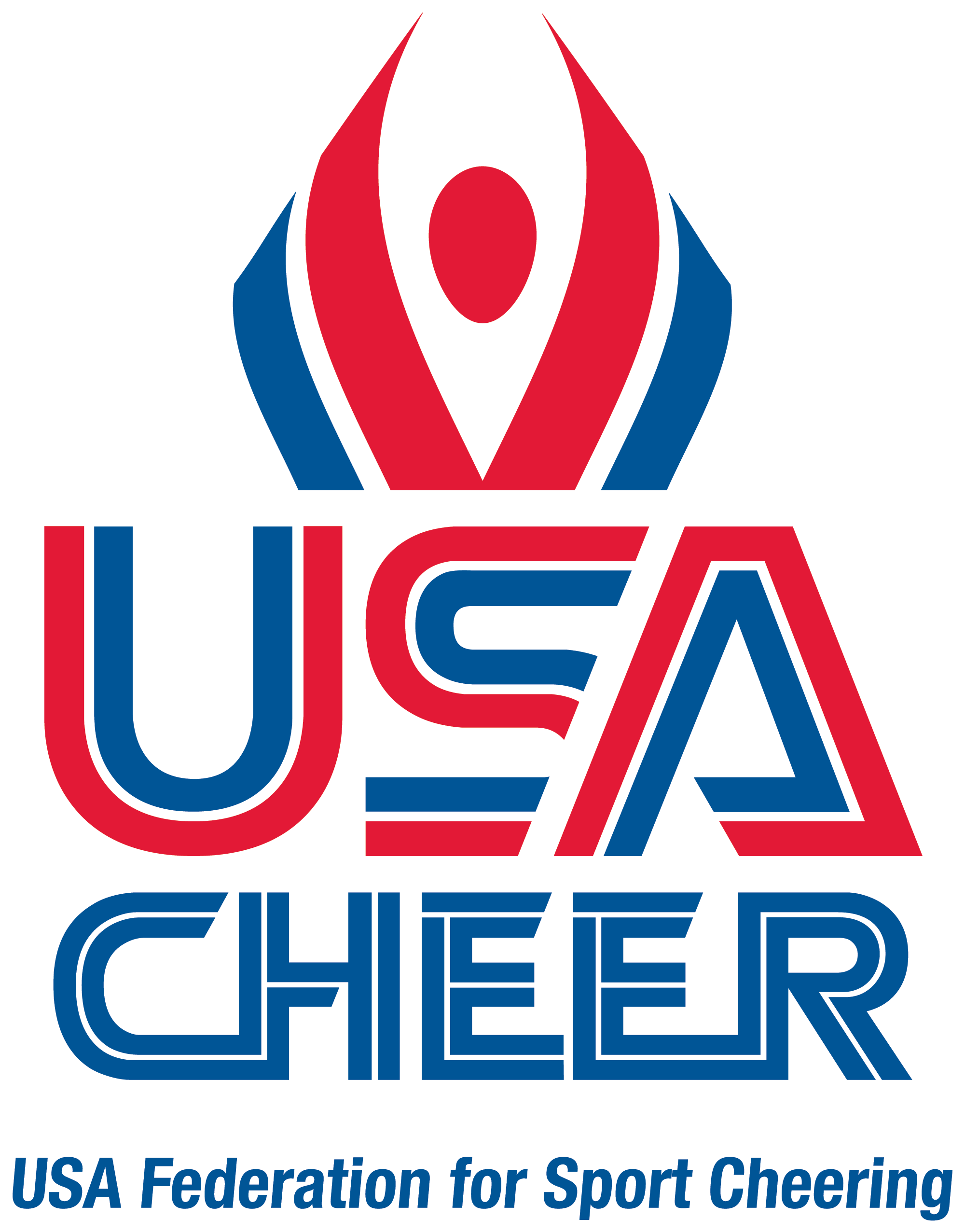 USA Federation for sport cheering logo