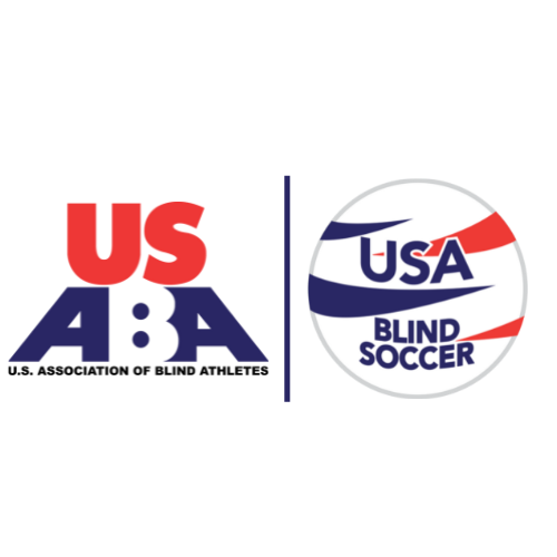 USABA and USA Blind Soccer logos