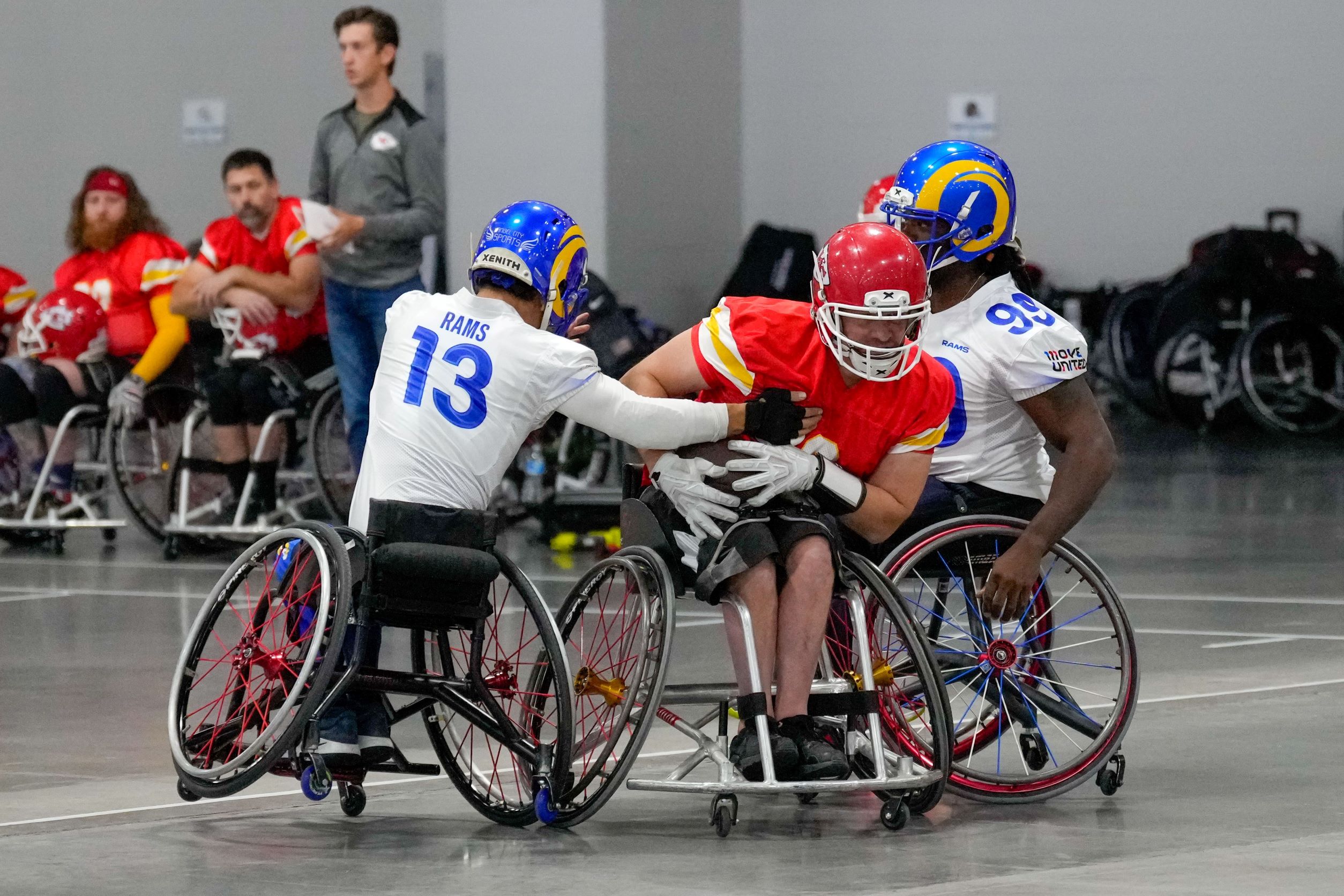 Raiders support Las Vegas Wheelchair Football League ahead of