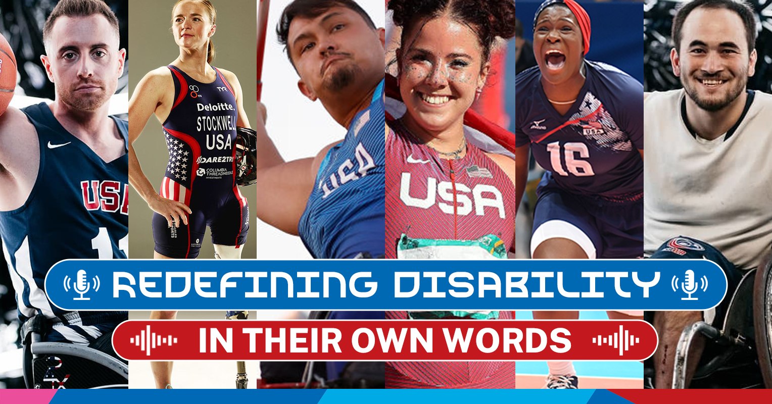 Image of six Team USA Paralympians