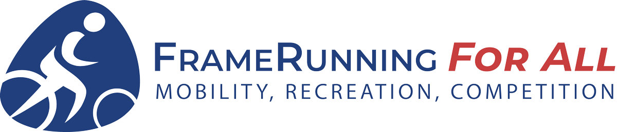 Frame Running For All Logo