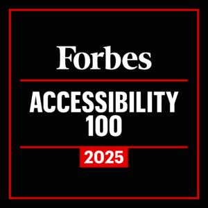 Forbes Accessibility 100 2025 logo