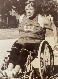 Dinoa Wallen competing