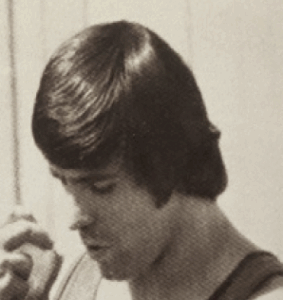 Eddie Coyle receiving an award