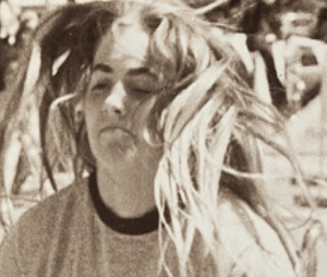 Connie Head competing