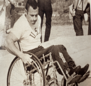 David Williamson looking down