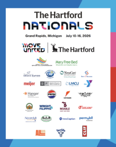 A one-page ldocuments showing the logos of all sponsors and vendors at 2026 The Hartford Nationals