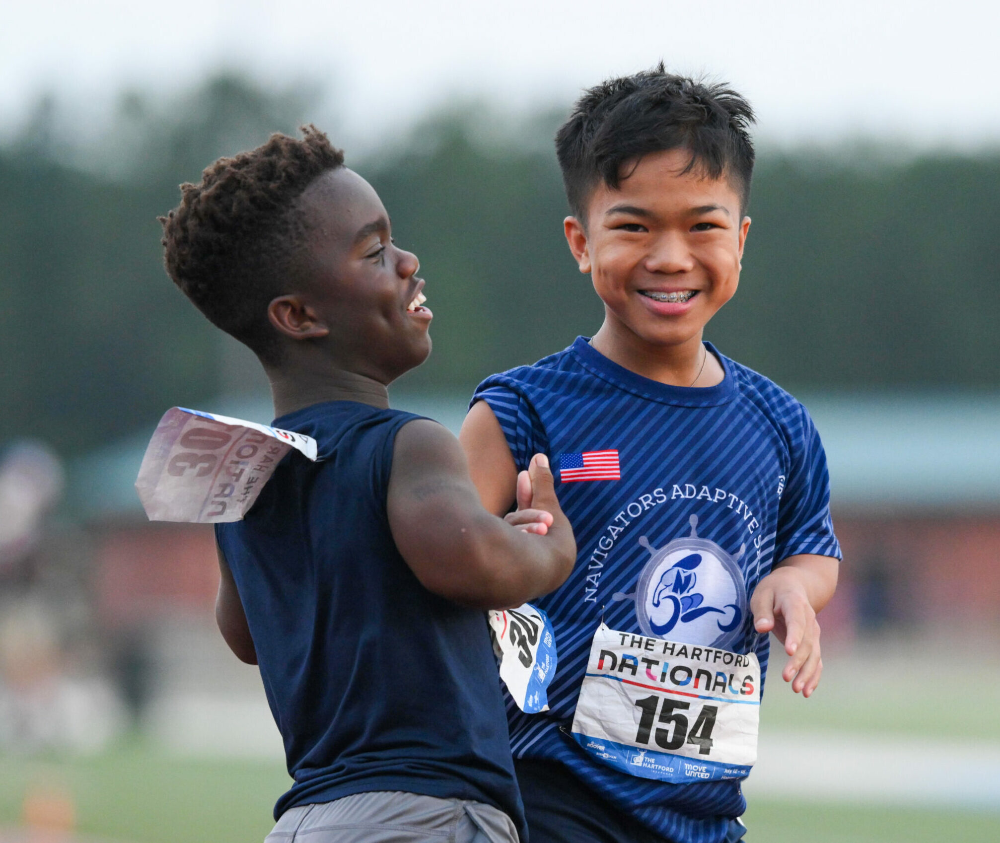track athletes