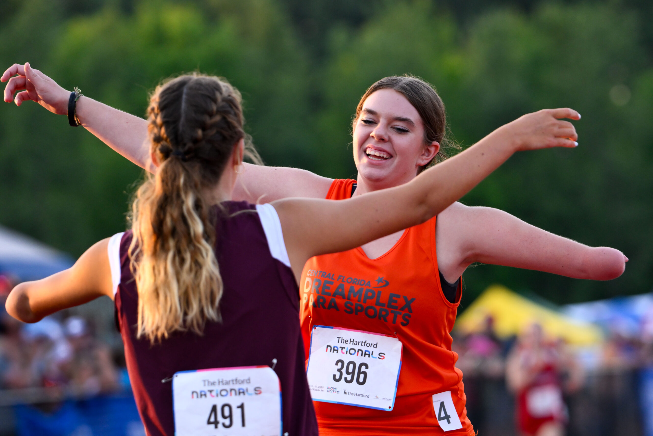 track athletes